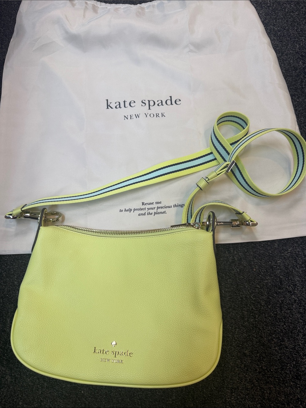Kate Spade Rosie Small Crossbody Melon Rind Purse